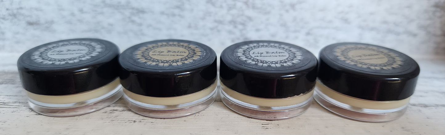 Organic Unscented Tallow Lip Balm (mini jar)