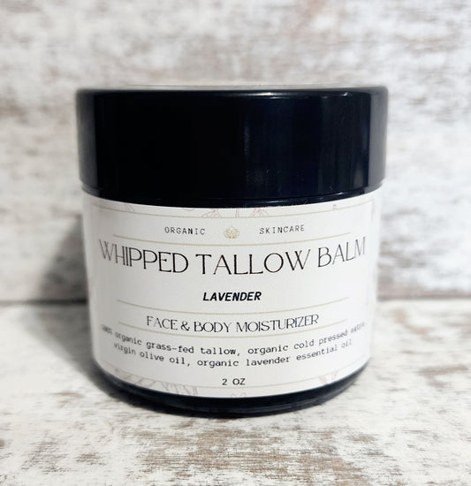 Organic Lavender Whipped Tallow Balm